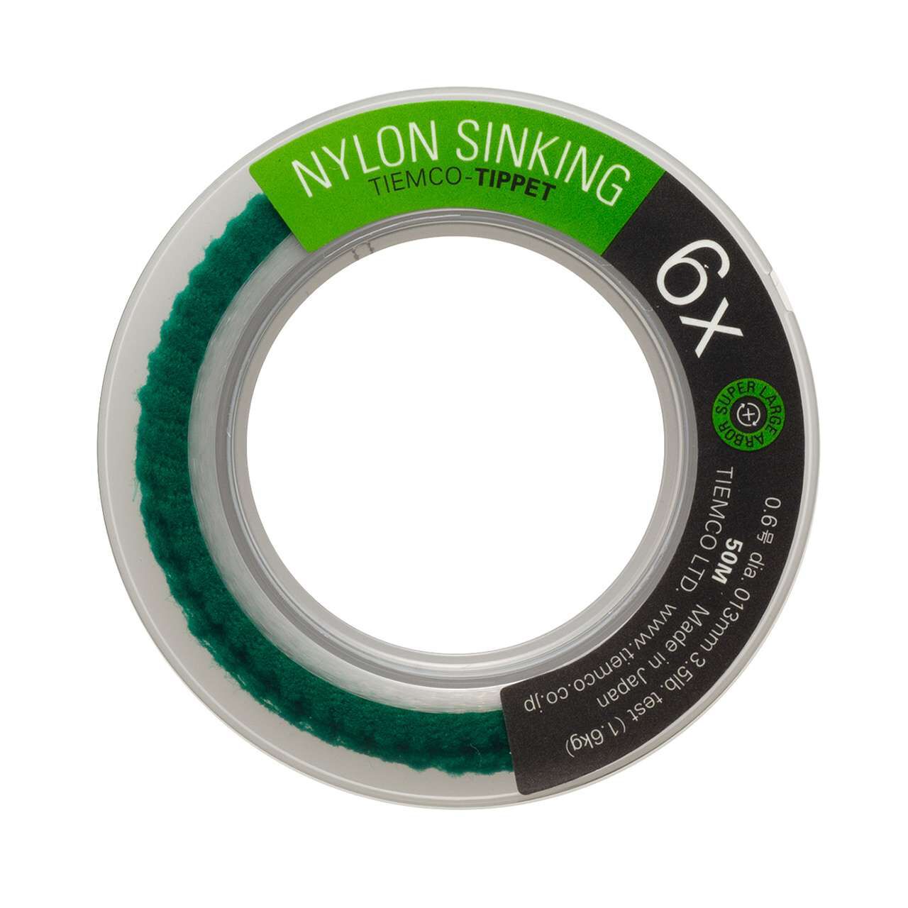 TIEMCO Nylon Sinking Tippet 6X,, large image number 0