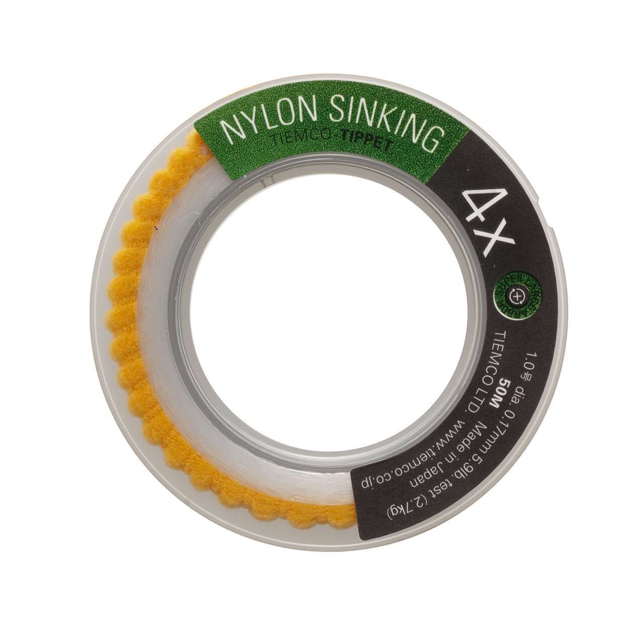 TIEMCO Nylon Sinking Tippet 4X,, large image number 0