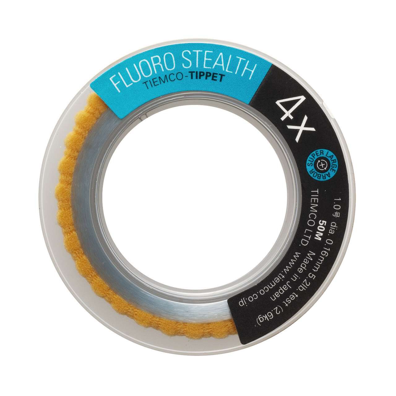 TIEMCO Fluoro-Stealth Tippet 4X 50m image number 0