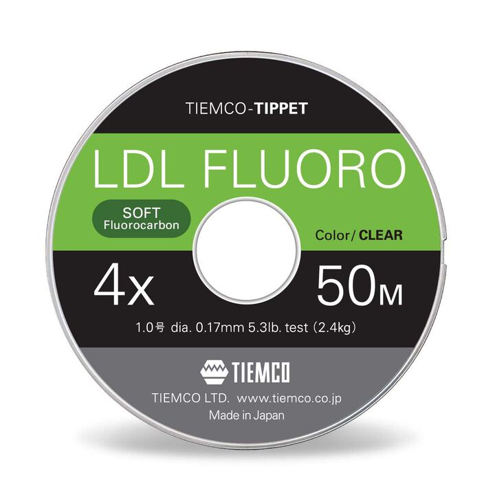 TIEMCO LDL Fluorocarbon Tippet,, medium